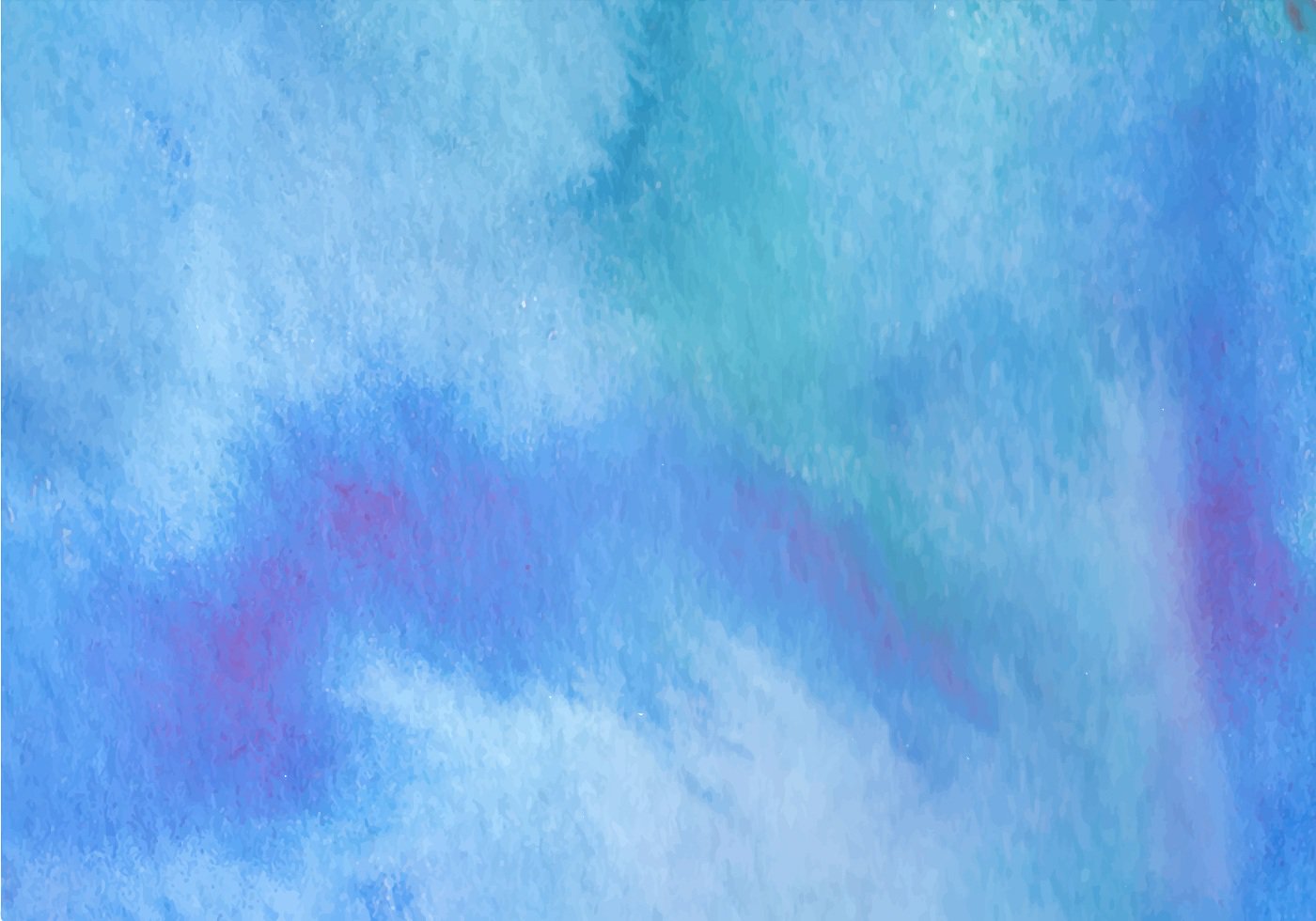 Blue Watercolor Vector Background
