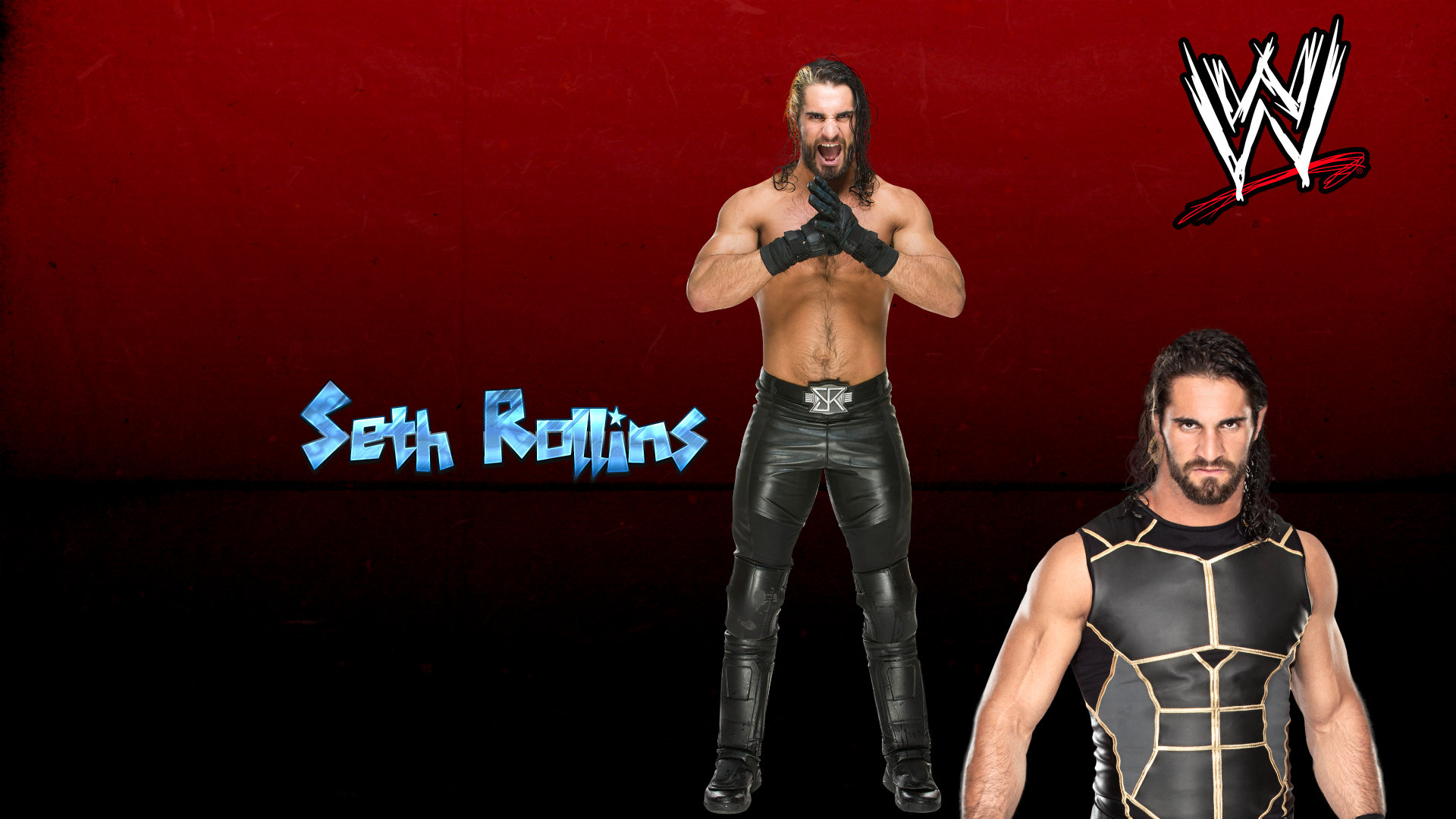 Wwe Superstar Wrestler Seth Rollins HD Wallpaper