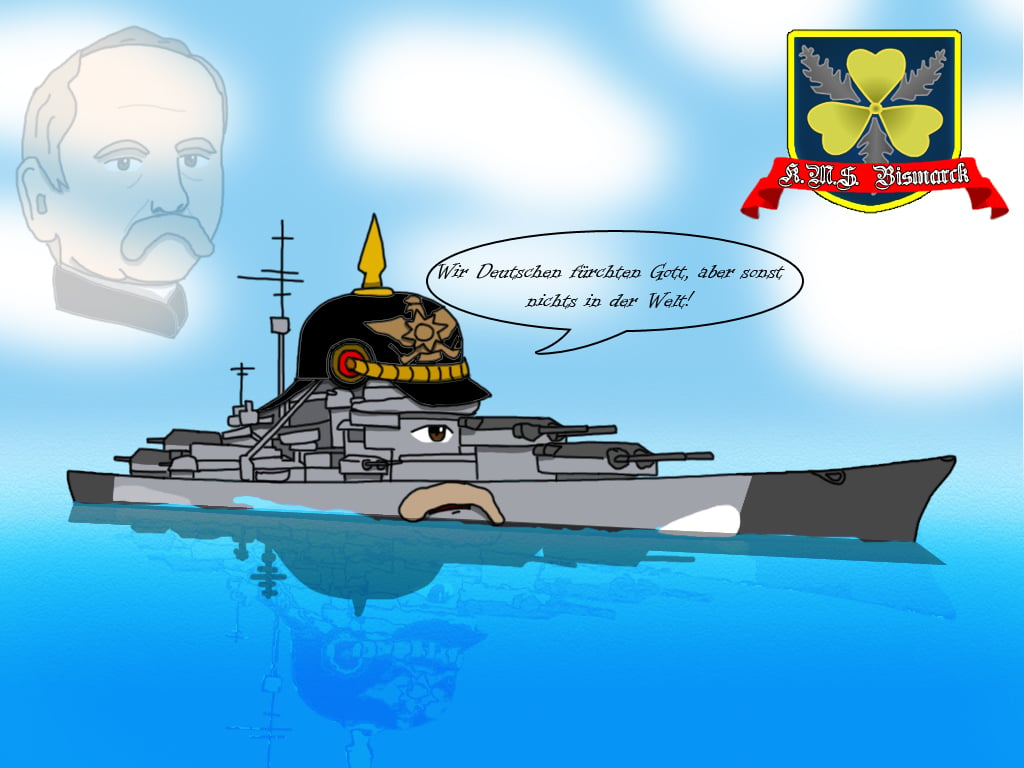 battleship bismarck wallpaper