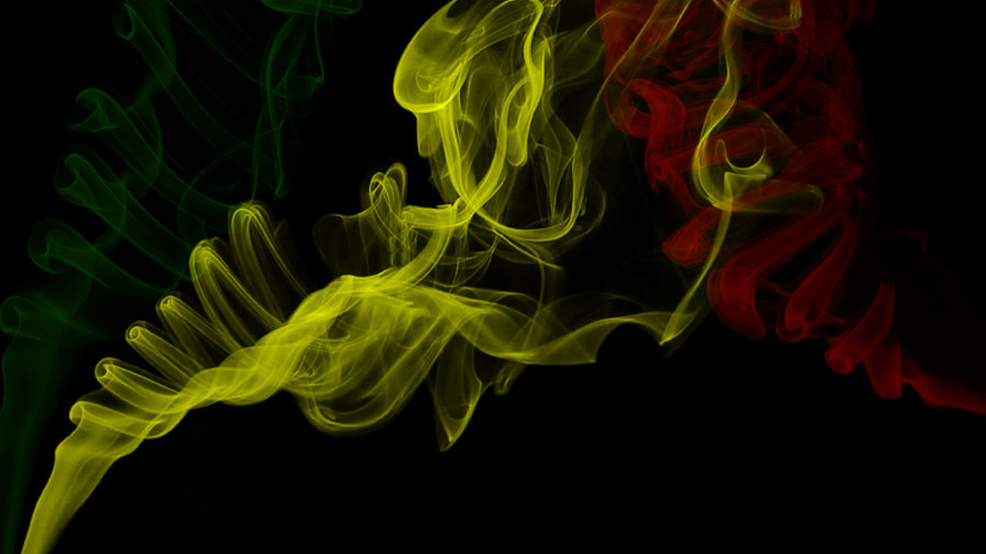 Rasta Smoke Wallpaper By