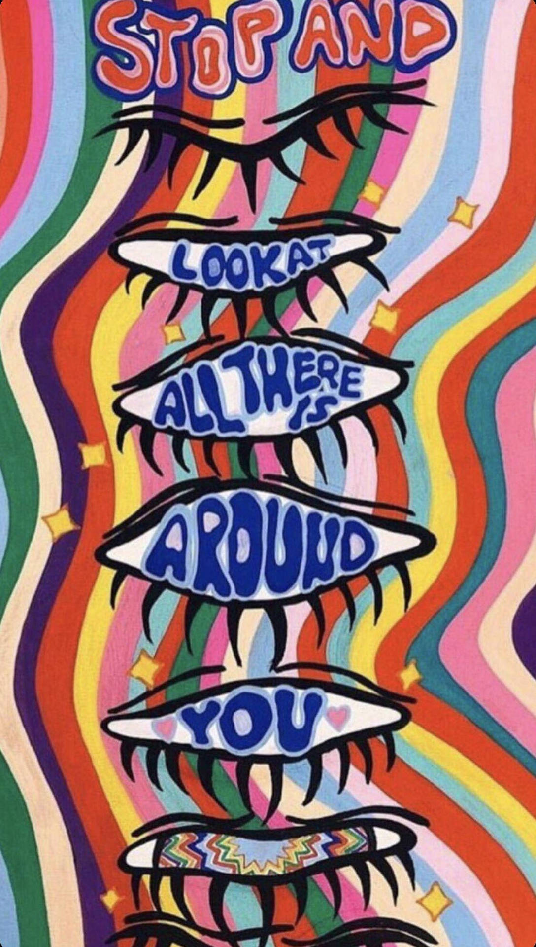 Hippie Aesthetic Laptop Wallpaper