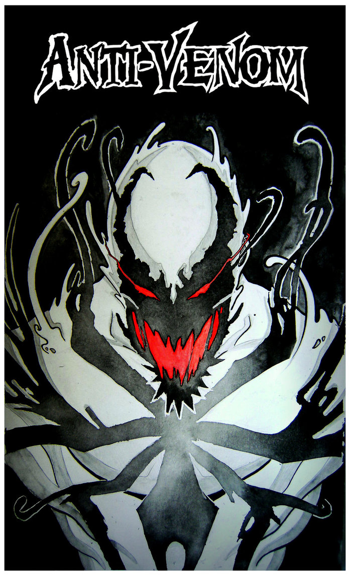 Anti Venom Spiderman By Vagavans Marvel Lous
