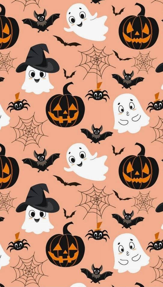 Cute Halloween iPhone Wallpaper