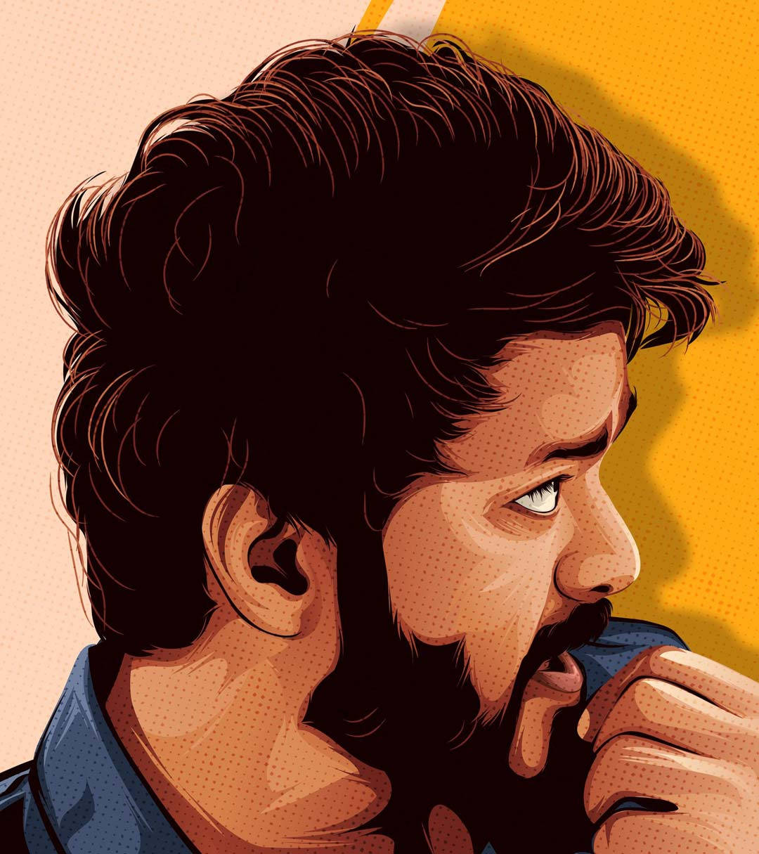 Master Vijay 4k Wallpaper