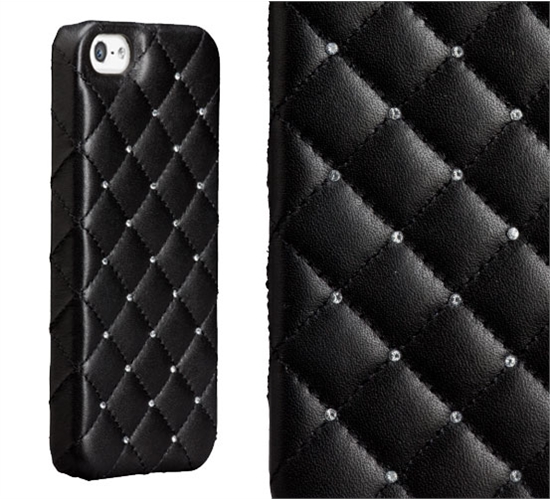 Black Quilted Background Madison Collection