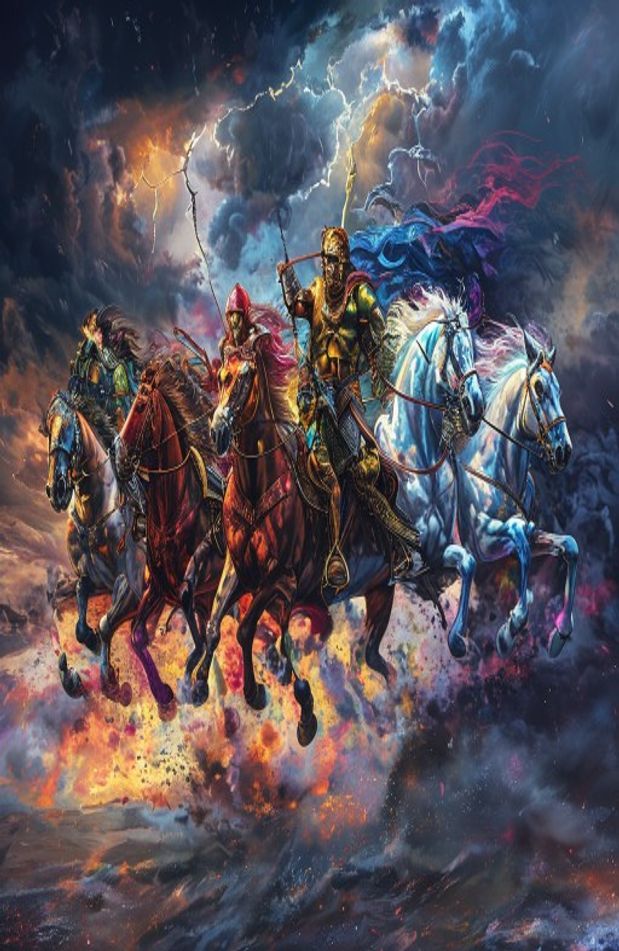 Four Horsemen Of The Apocalypse Wallpaper