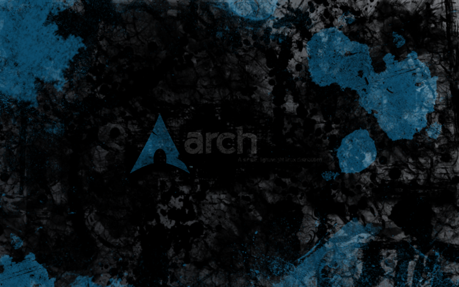 Arch Linux Wallpaper Grungy