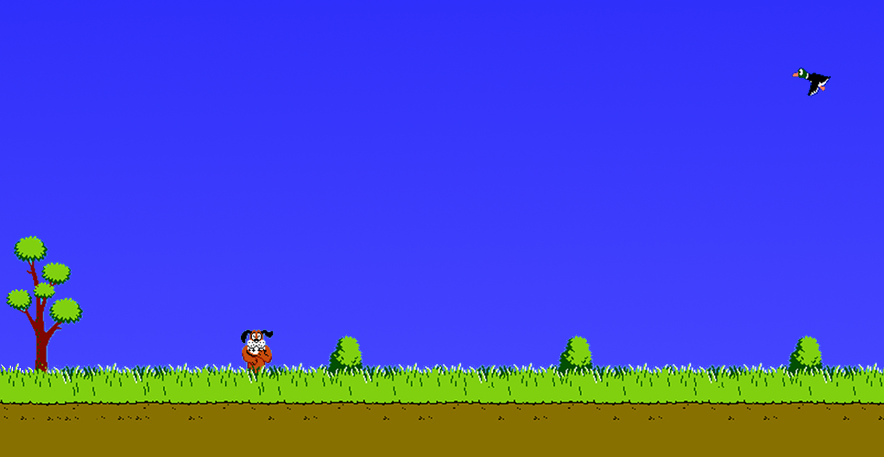 You Are Ing Duck Hunt HD Wallpaper Color Palette Tags