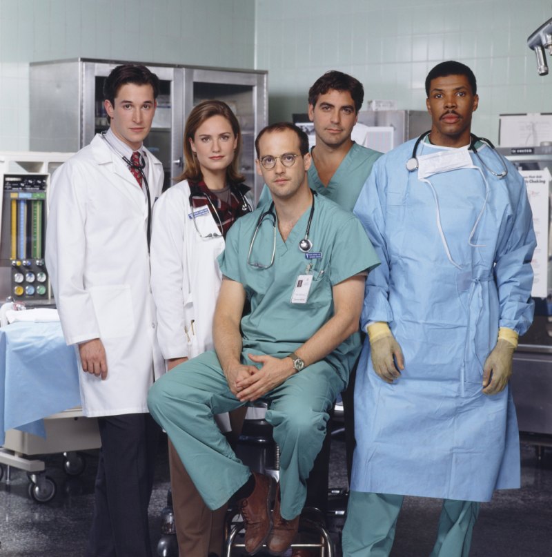 Er Cast See George Clooney And Other Stars Then Now
