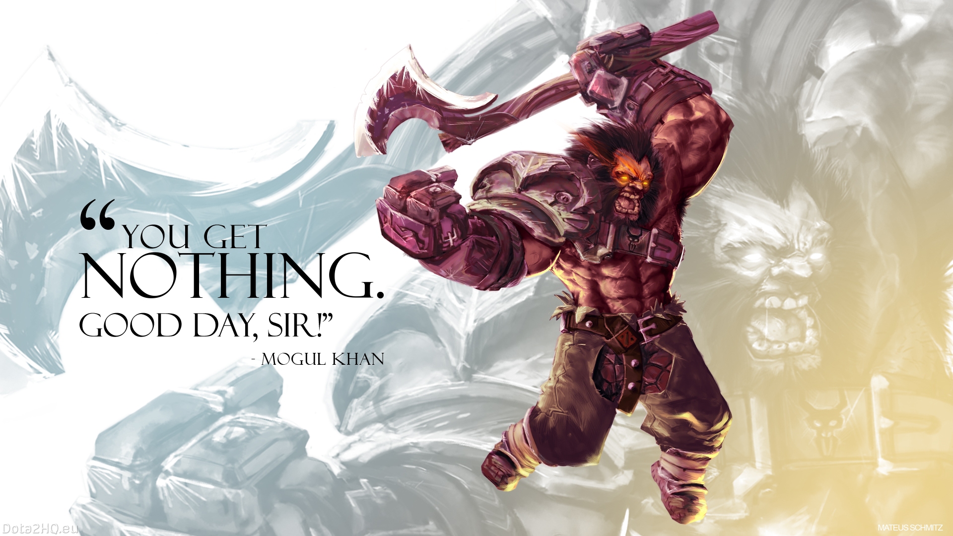 Dota Axe Wallpaper Mogul Khan Game Gallery