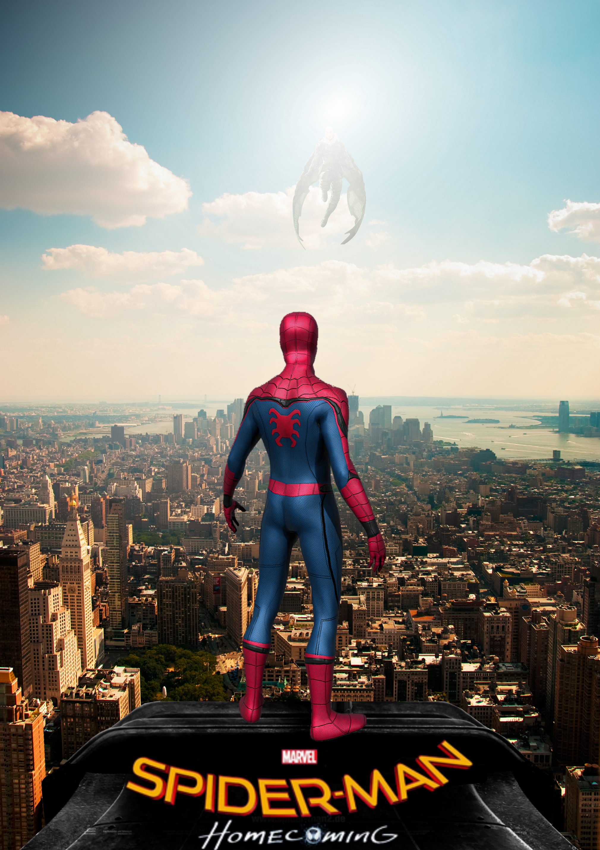 Spiderman Homeing HD Wallpaper