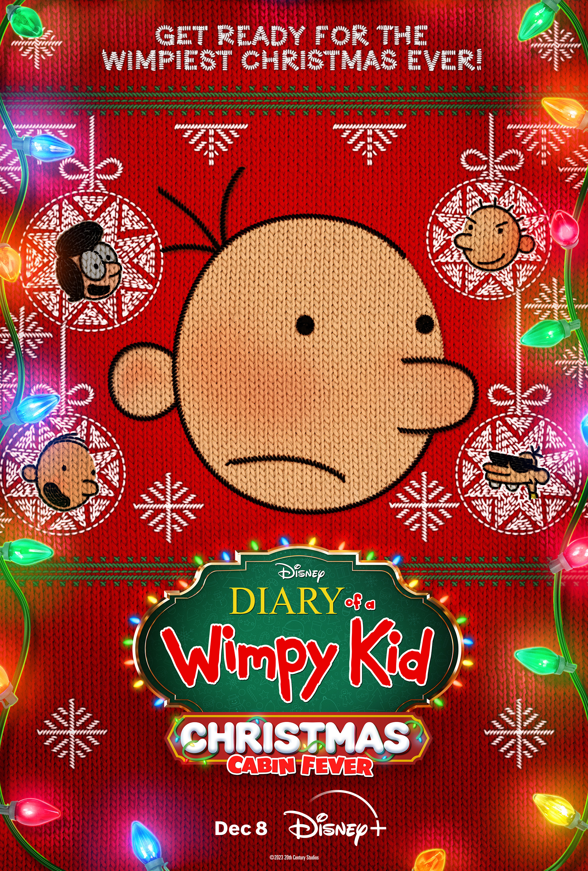 Wimpy Kid Christmas Cabin Fever Phone Wallpaper