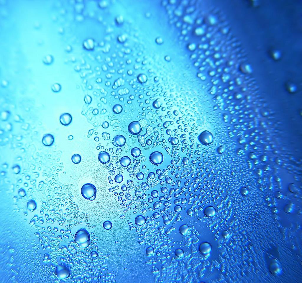 Blue Background Water Drops HD Wallpapers