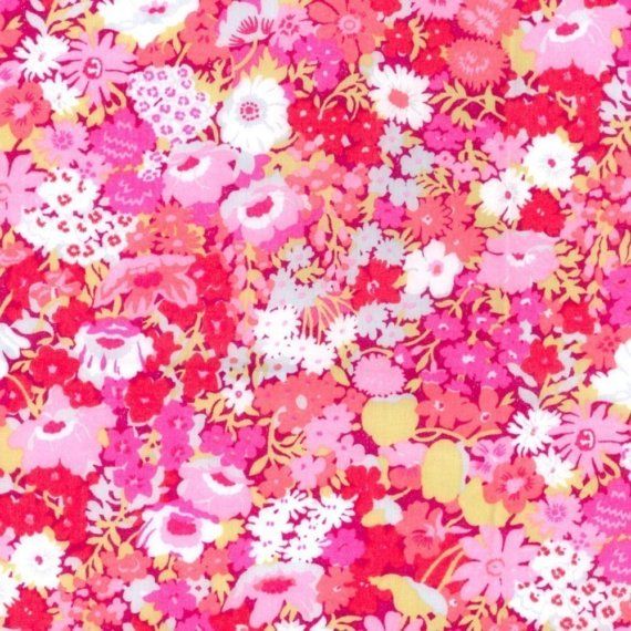 Thorpe Pink Liberty Of London Fabric Fat By Alicecarolinesupply