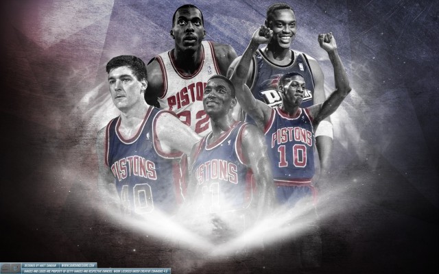 Detroit Pistons Bad Boys Wallpaper