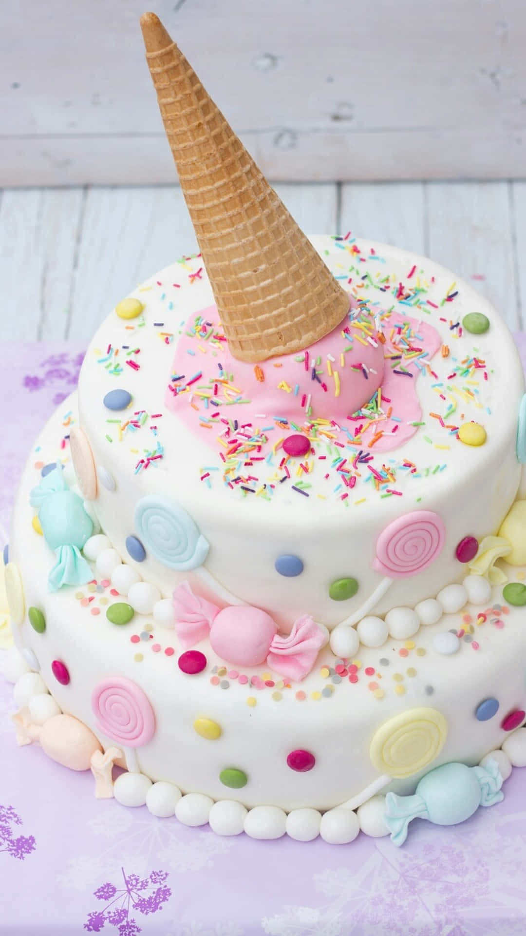 Cake iPhone Wallpaper