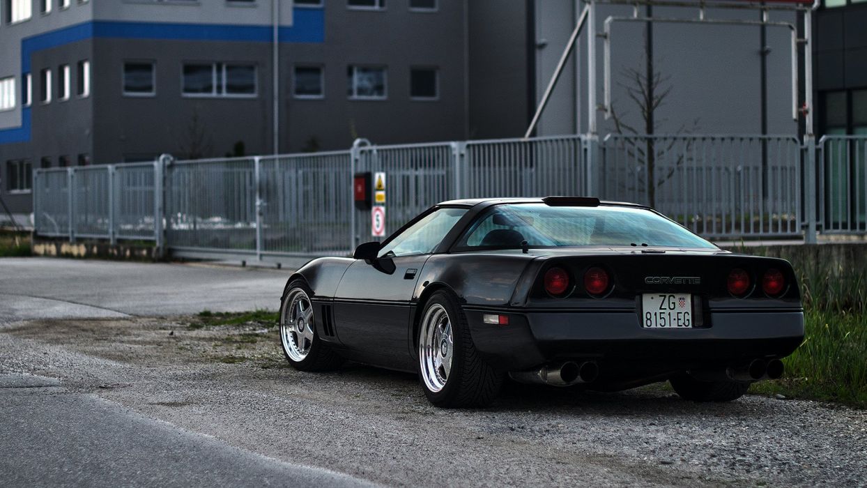 Cars Chevrolet Classic Corvette Coupe Convertible C4 Wallpaper