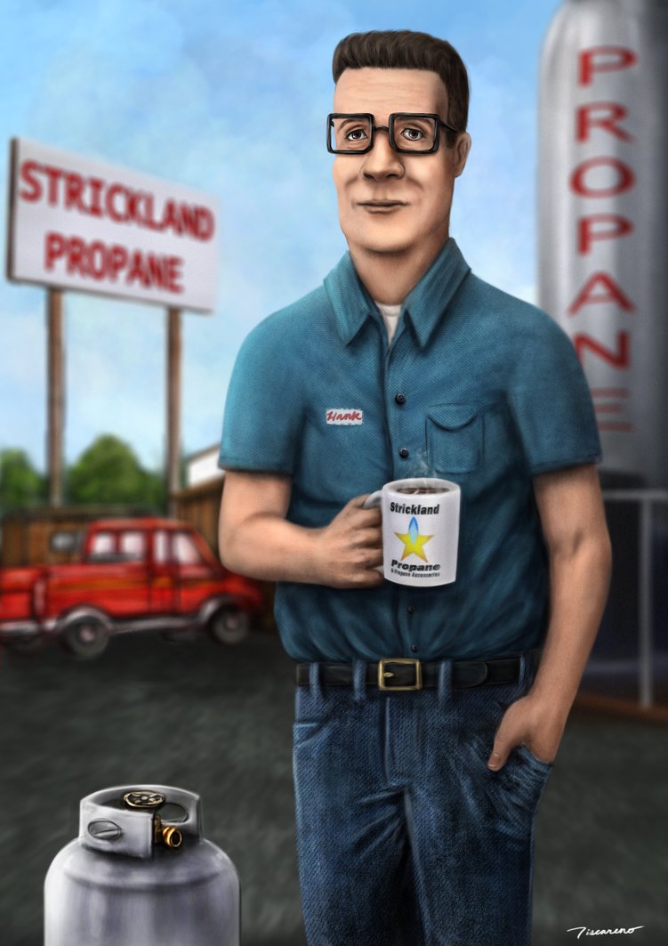 Hank Hill By Thesadpencil