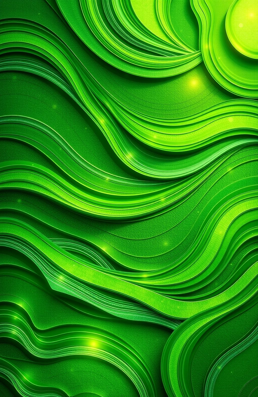 Abstract Green Wallpaper