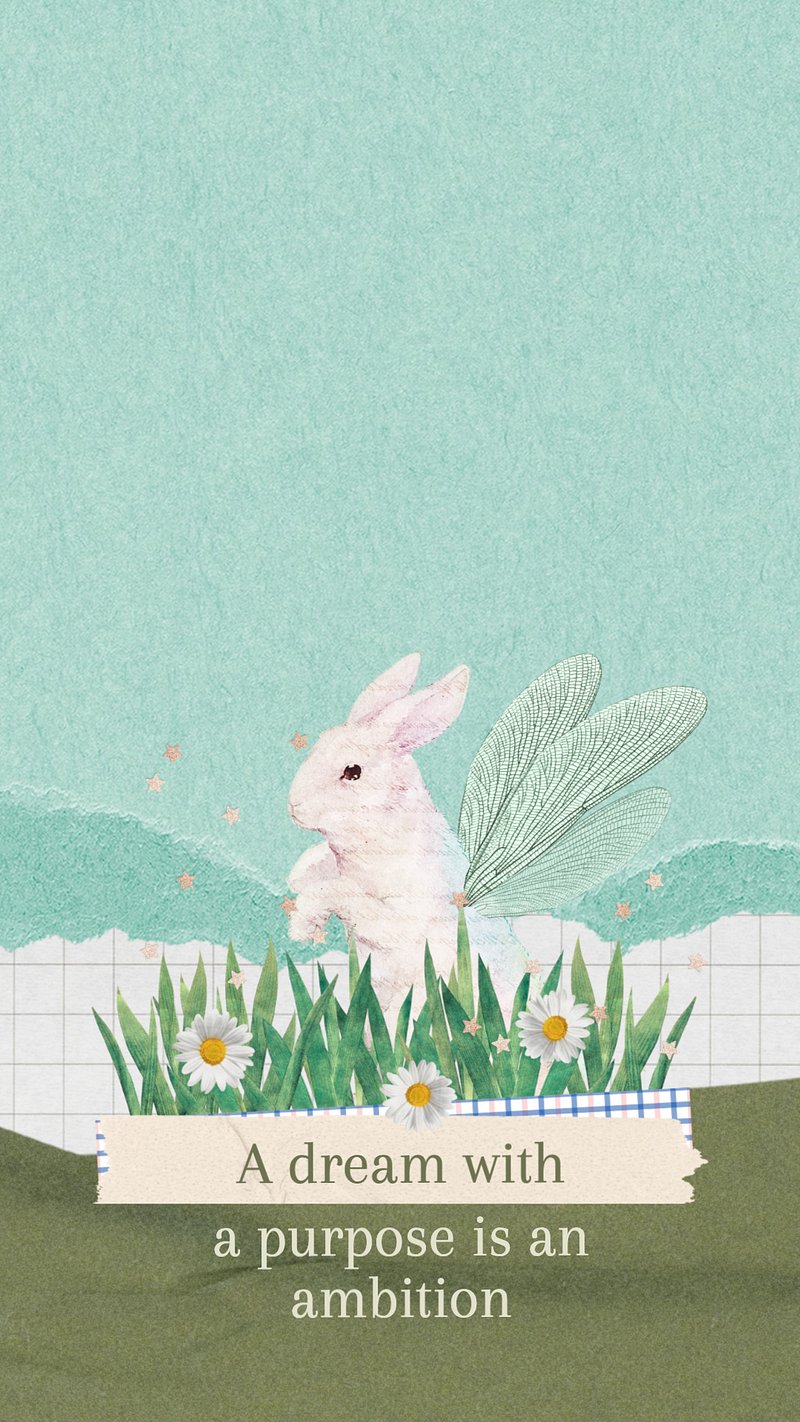 Cute Aesthetic Bunny Image Wallpaper