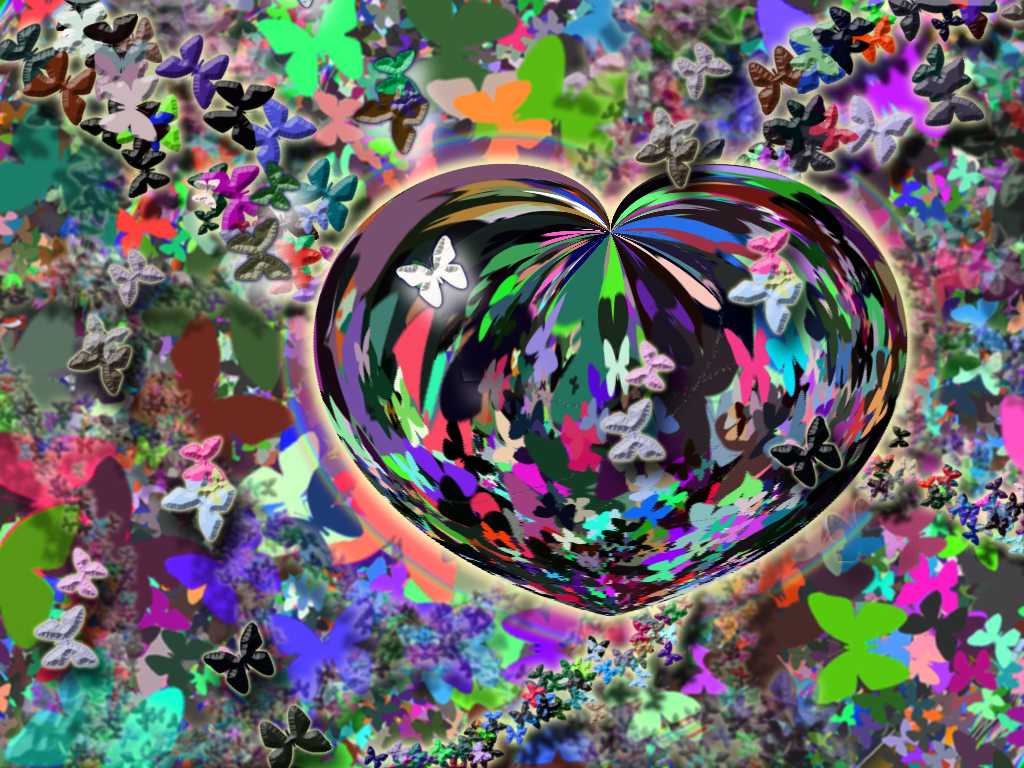 Psychedelic Rainbows Trippy Desktop HD Wallpaper Filesize