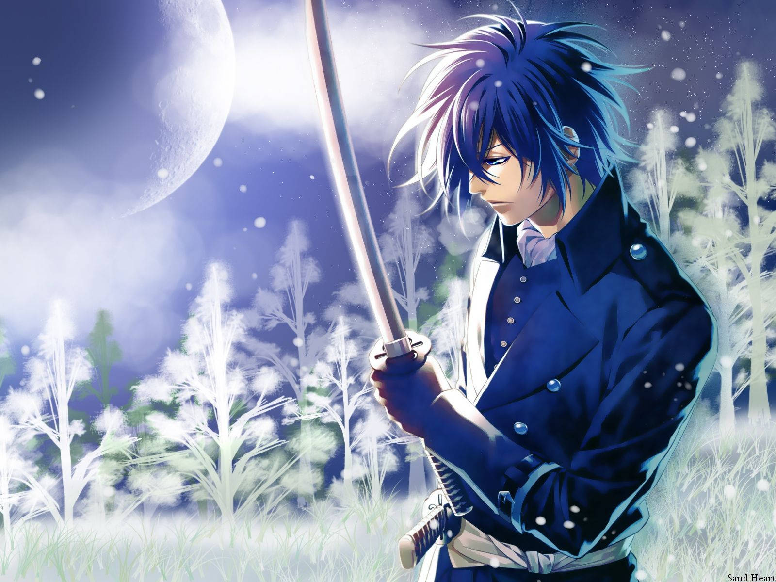 Anime Blue Boy Wallpaper