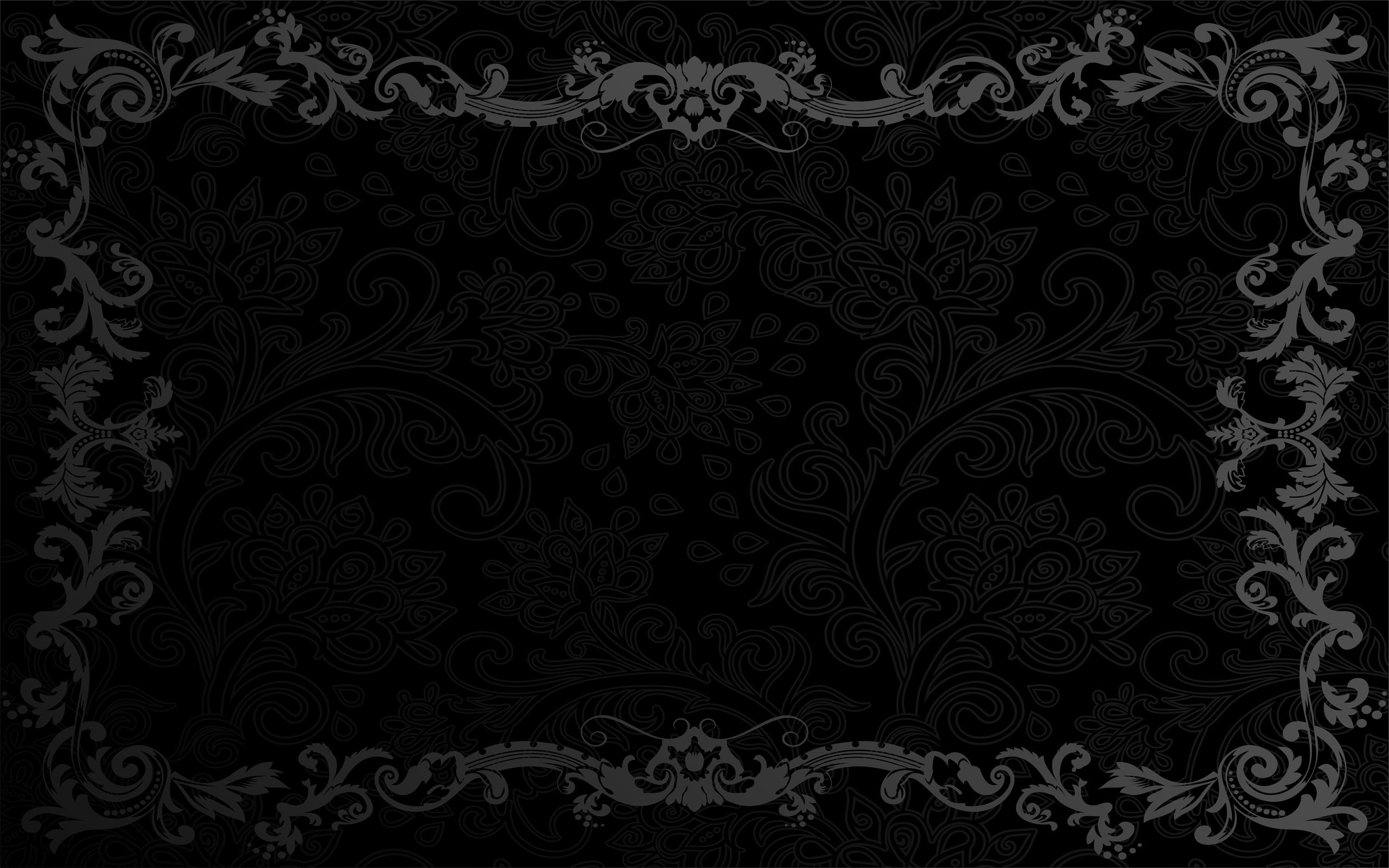 Cool Black Background Design Wallpaper Carol