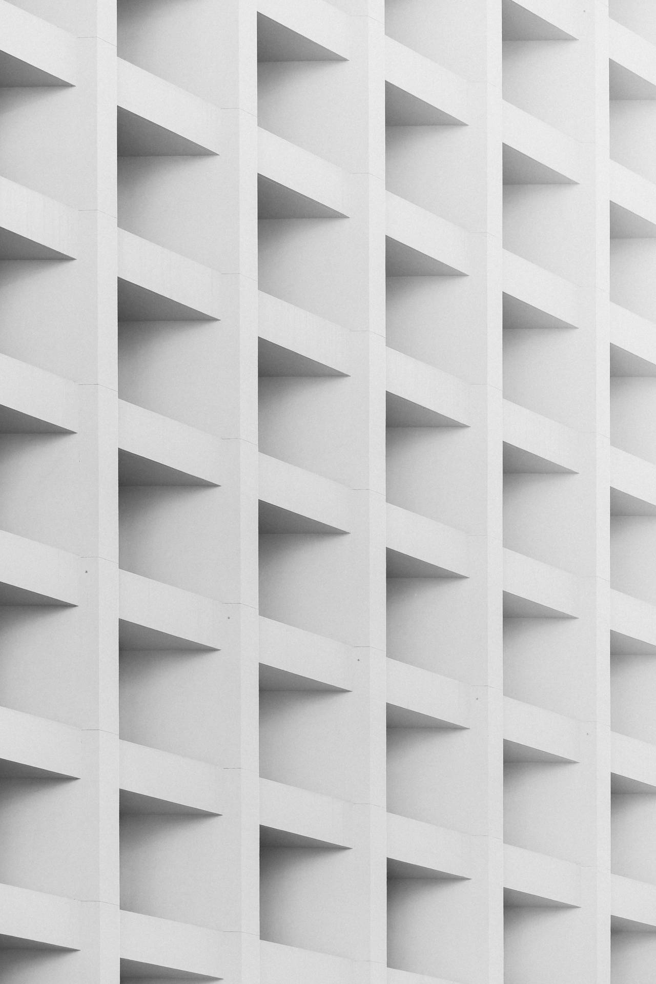 White Abstract Wallpaper