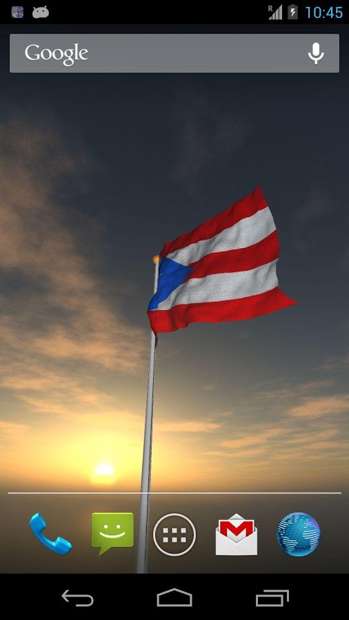 Brand New Real 3d Puerto Rico Flag Live Wallpaper Which You Can