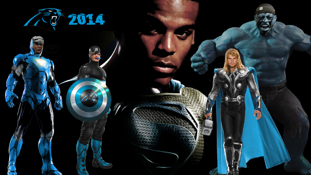 2014 Panthers   Superhero Style   Cat Scratch Reader