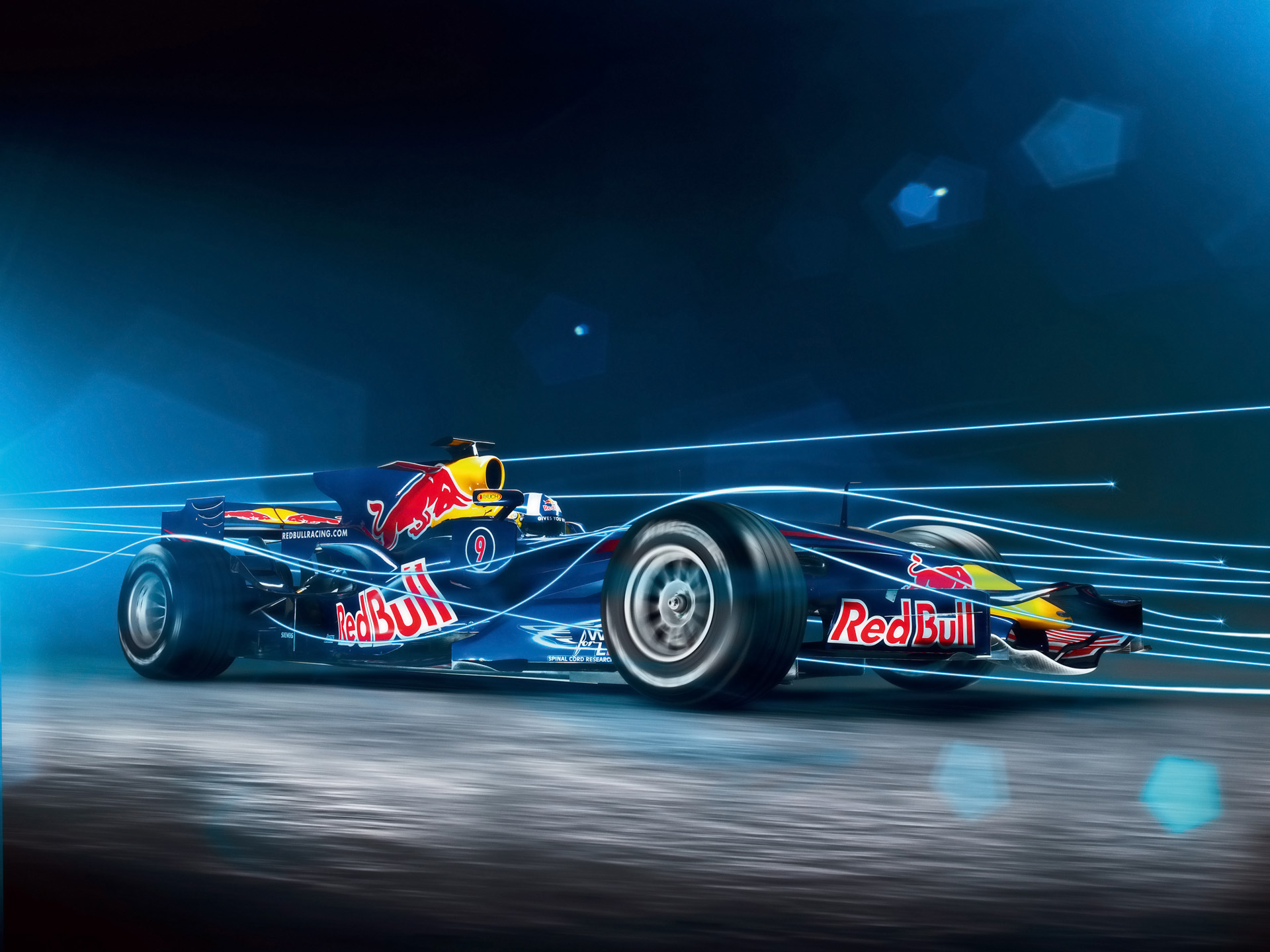 FORMULA 1   Red Bull Racing studio photo shoot