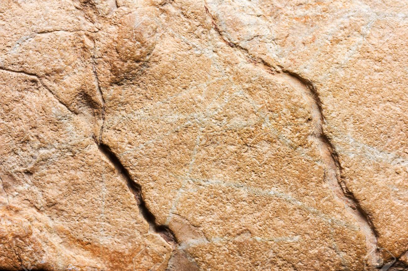 Light Brown Stone Background Texture Of The Flagstone Stock Photo