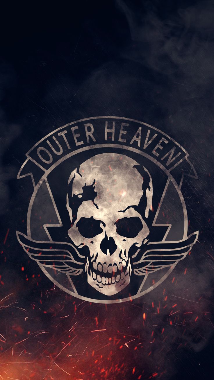 I made an Outer Heaven iPhone6 Wallpaper Metal gear Metal gear