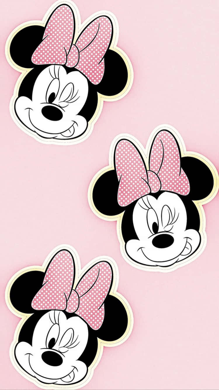 Minnie Mouse Pink Wallpaper