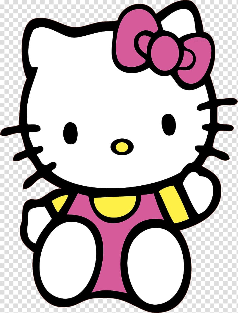 Hello Kitty Online Cartoon Transparent Background