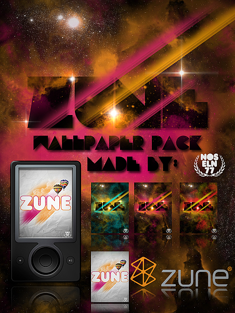 Zune Wallpaper Pack By Noseln77