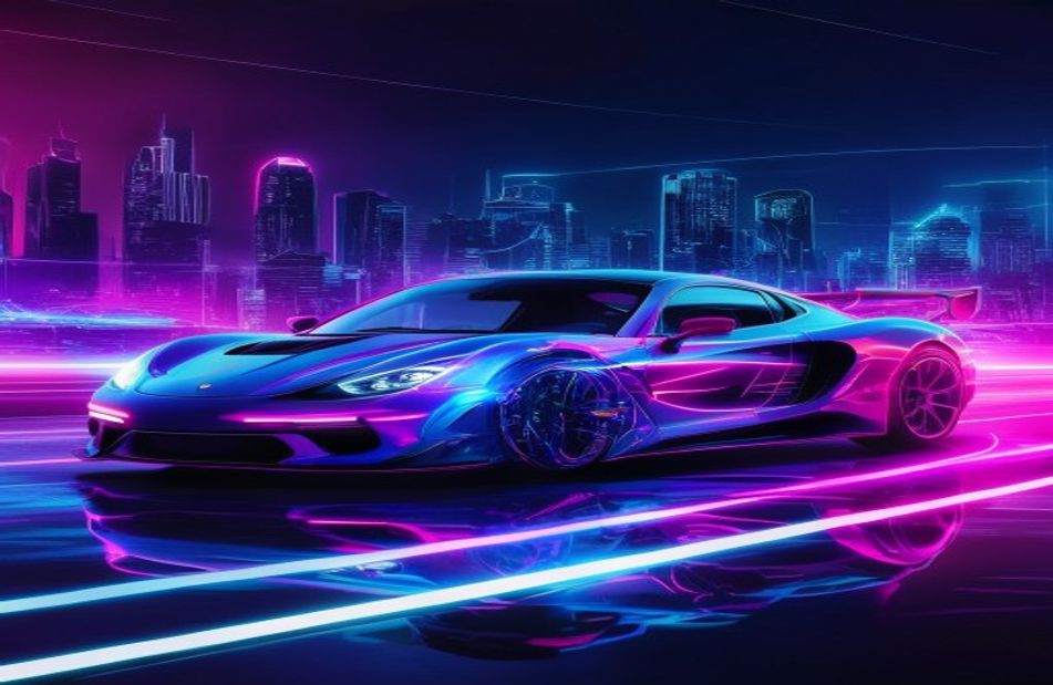 Neon Car Wallpaper