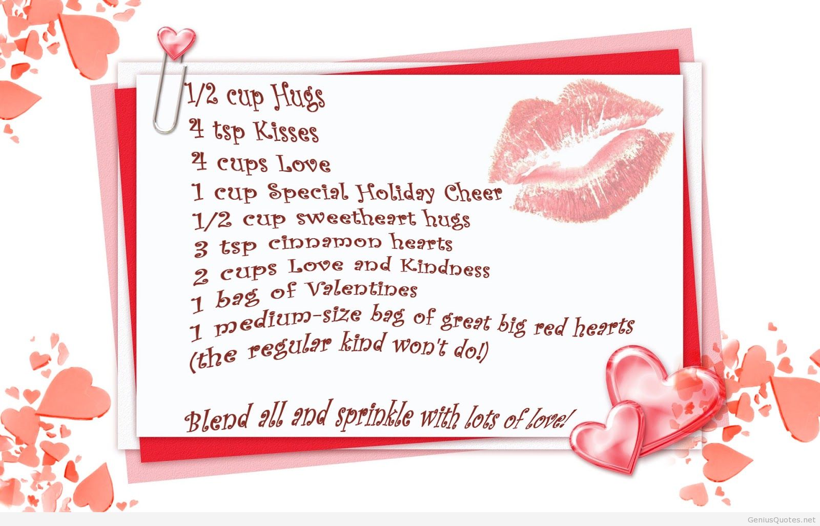 Funny Valentine S Day Card Love Quote Genius Quotes