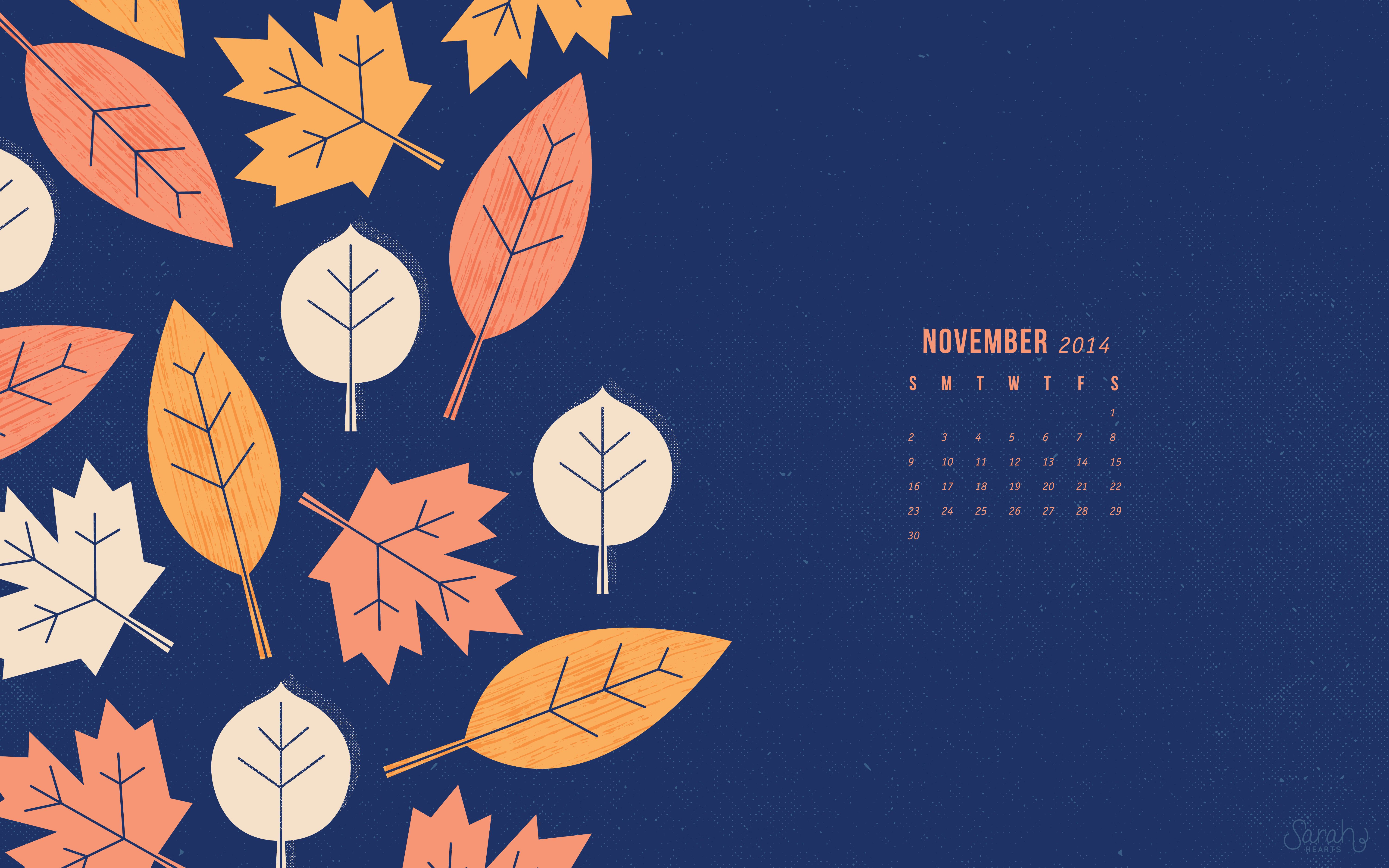 November Wallpaper On