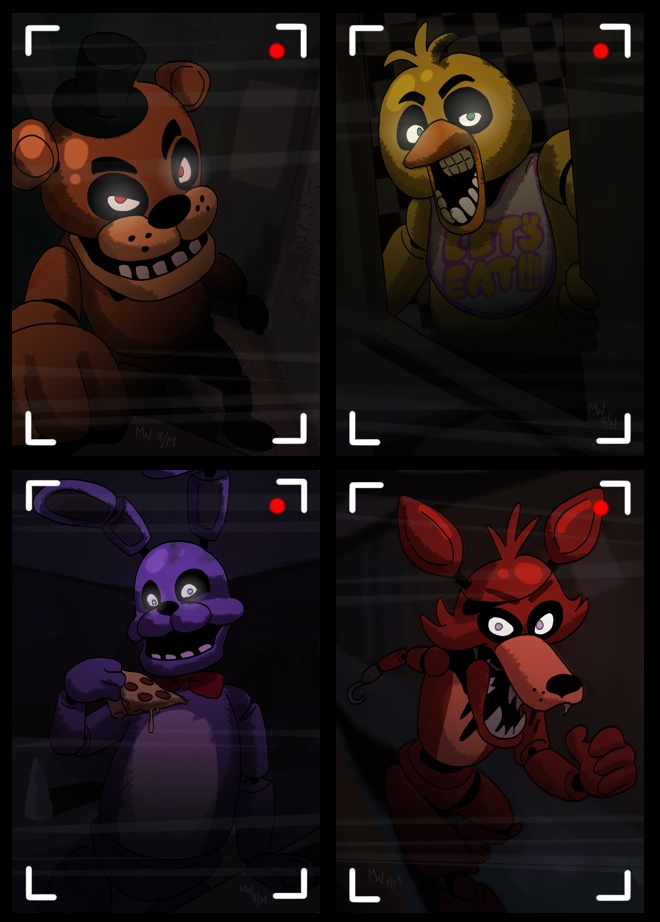 Fnaf Smile For The Camera By Lynxgriffin