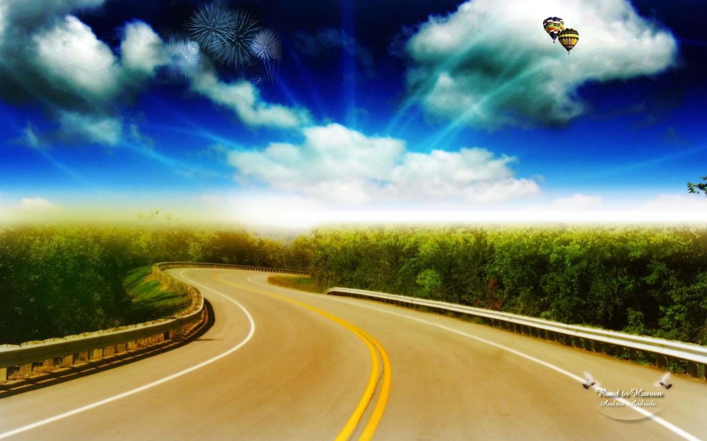 Road To Heaven Wallpaper Theme Bin Customization HD