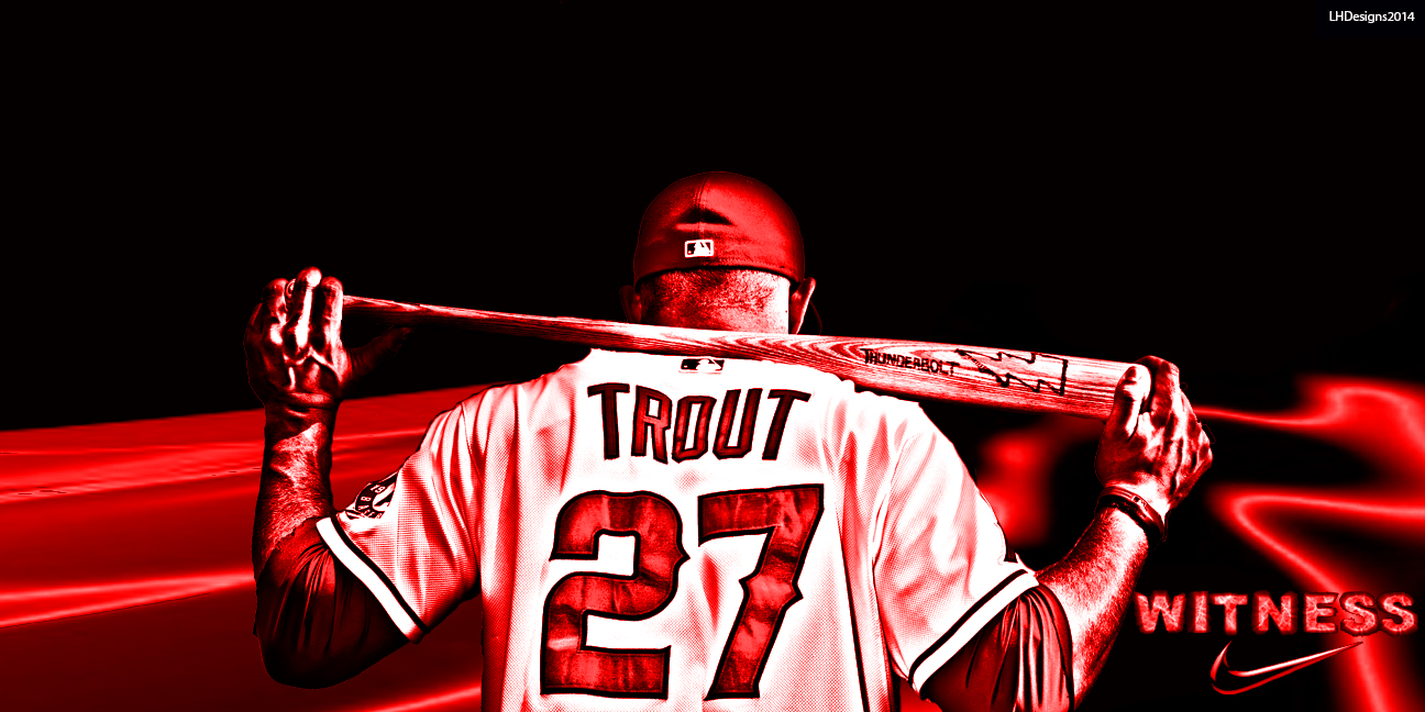 Download Mike Trout Mlb Athlete Wallpaper  Wallpaperscom