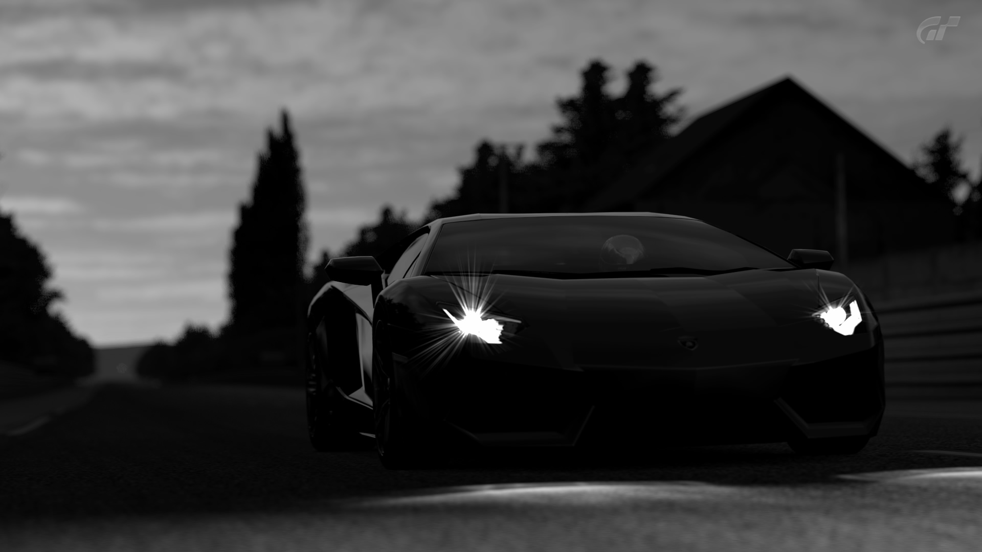 Lamborghini Dark Wallpaper HD