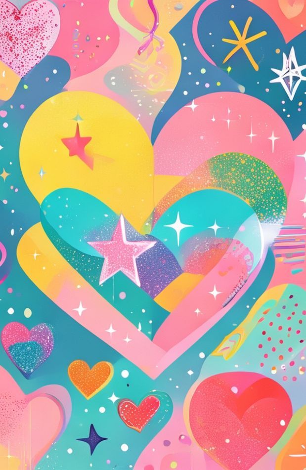 Y2k Heart Wallpaper