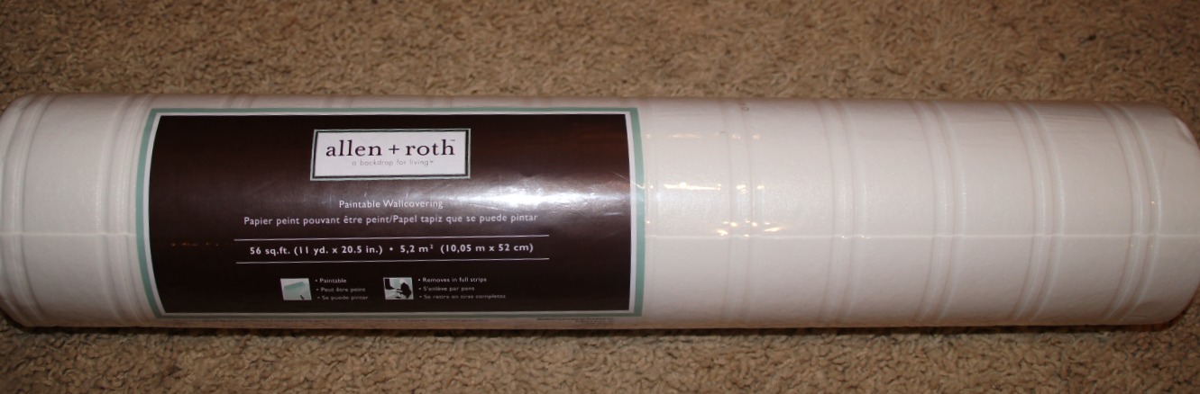 Got My Wallpaper Ready I Used This Paintable Bead Board