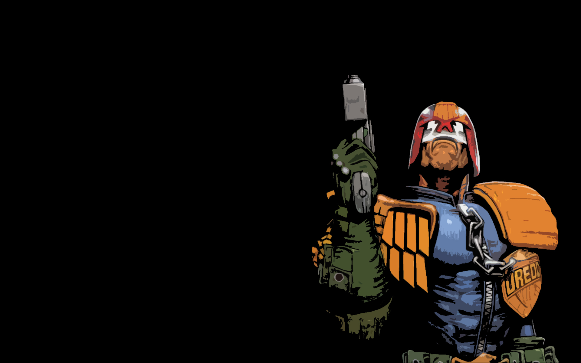 Desktop Wallpaper Judge Dredd H748617 Comics HD Image