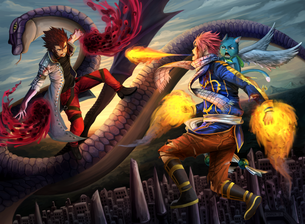 Free Download Dragonslayer Battle Over The Holy City Of Nirvana By Dacadaca On 1024x751 For Your Desktop Mobile Tablet Explore 49 Fairy Tail Dragon Slayers Wallpaper Fairy Tail Dragon