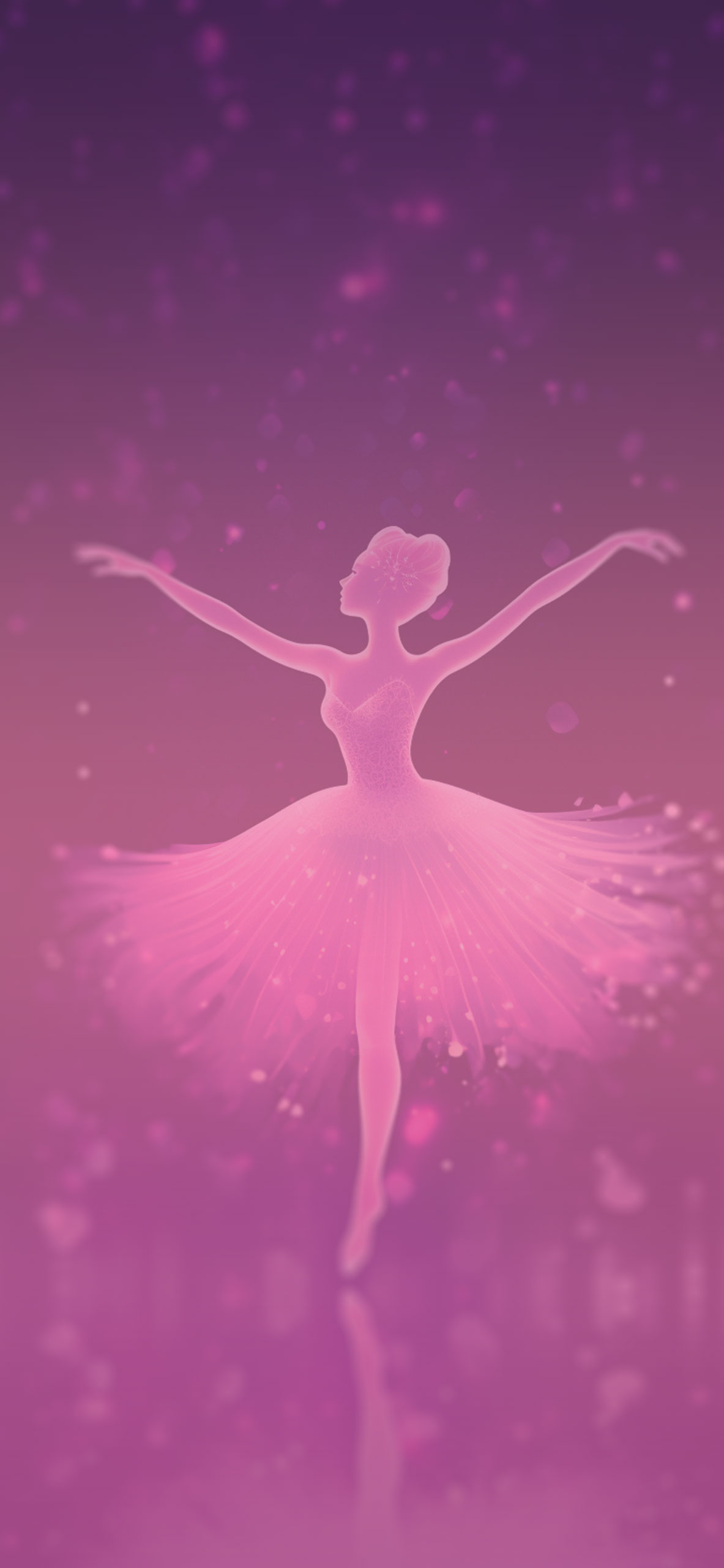 Pink Ballerina Wallpaper