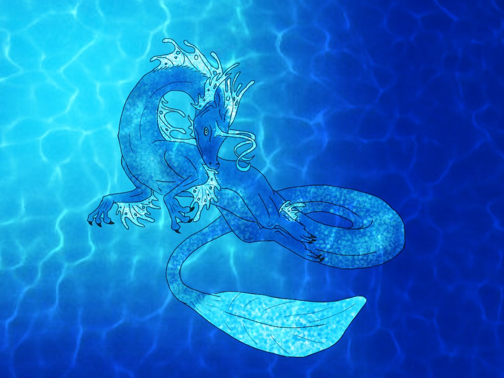 Water Dragon Series By Livingalivecreator