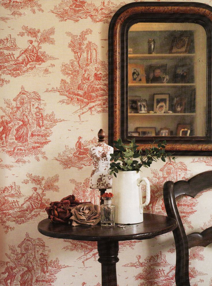 Vintage French Country Style X Wallpaper